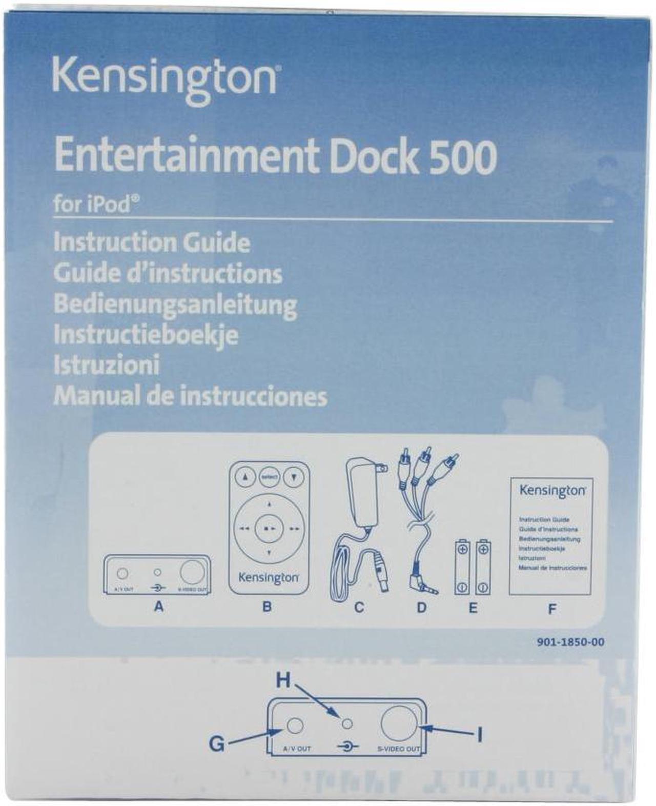 Alt view image 6 of 7 - Kensington Entertainment Dock 500 for iPod Model 33350