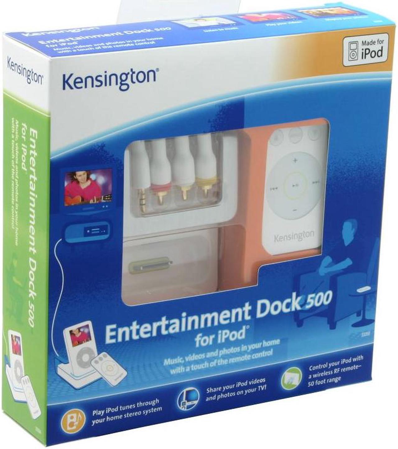 Alt view image 7 of 7 - Kensington Entertainment Dock 500 for iPod Model 33350