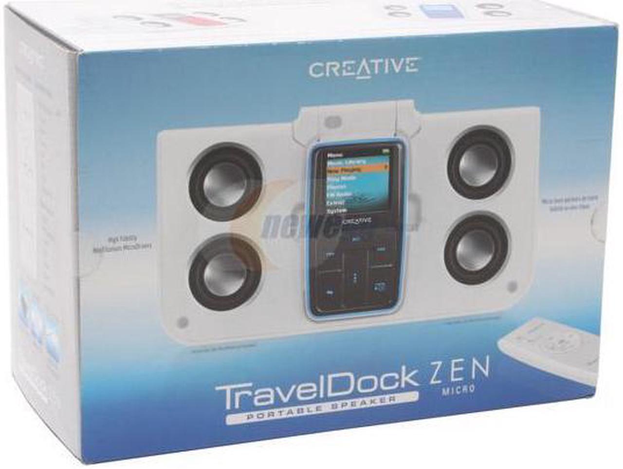 Alt view image 9 of 9 - Creative TravelDock Zen Micro Speaker
