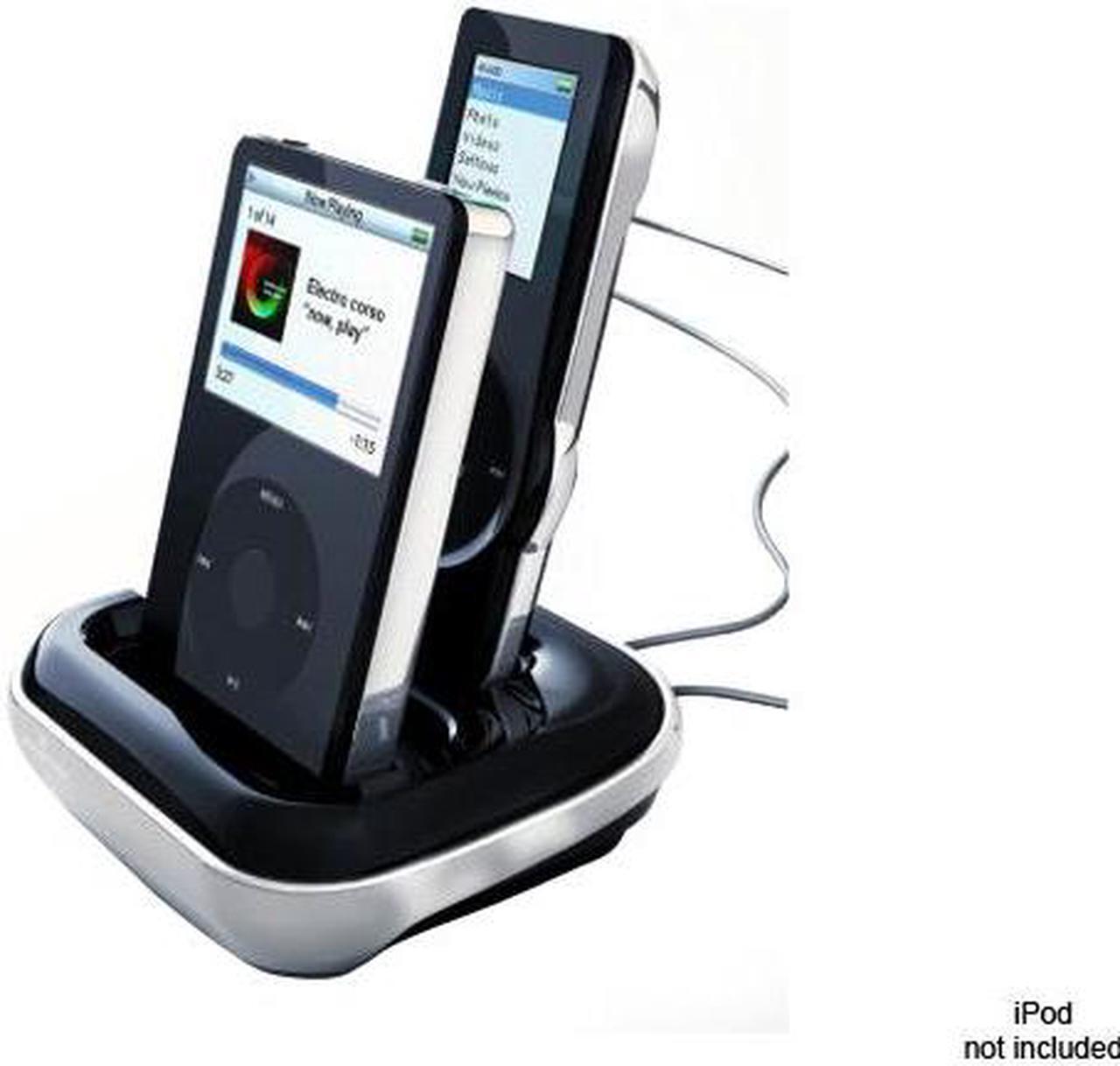 Main image of zicplay eWoo Remote + A/V Dock for iPod Black Model ZP-EWOO-BUNDLE-US/BK