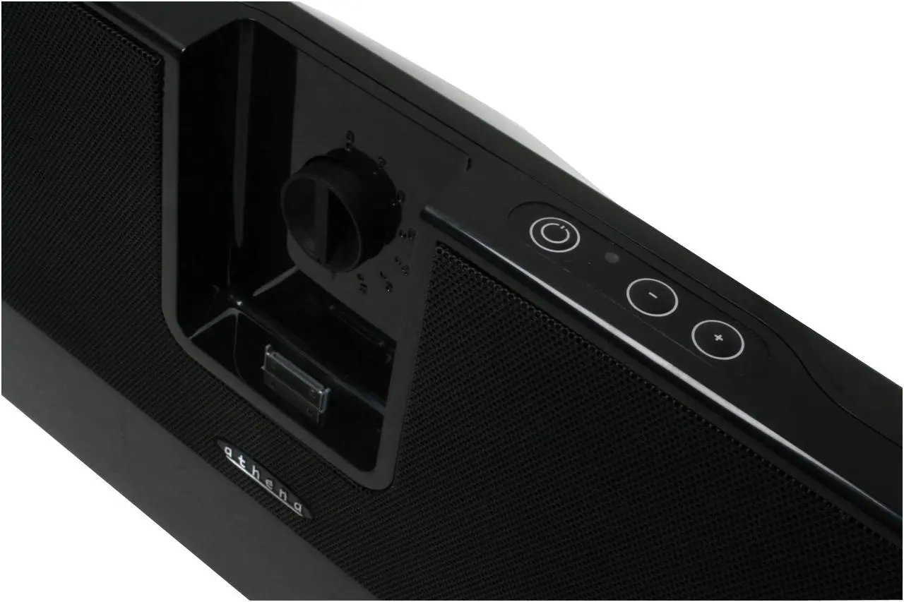 Alt view image 6 of 11 - athena Direct Radiating iPod Dock Sound System Model iVoice