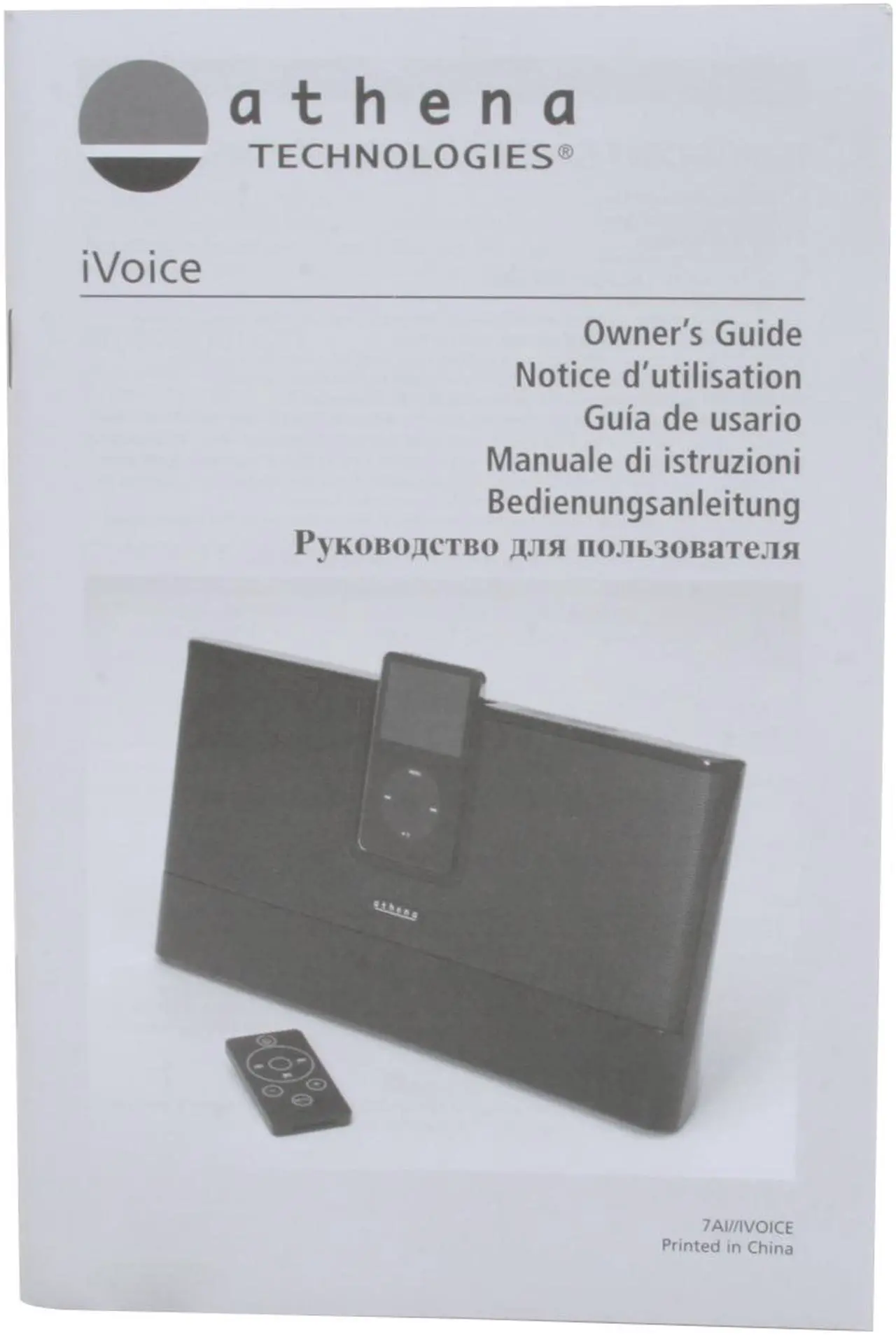 Alt view image 10 of 11 - athena Direct Radiating iPod Dock Sound System Model iVoice