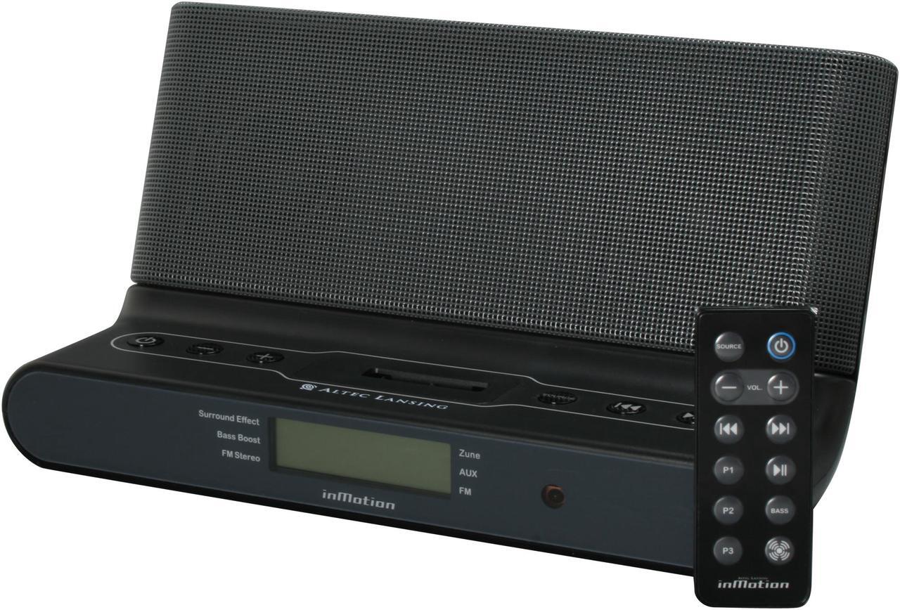 Main image of Altec Lansing inMotion im414 ZUNE Speaker Dock with FM Radio