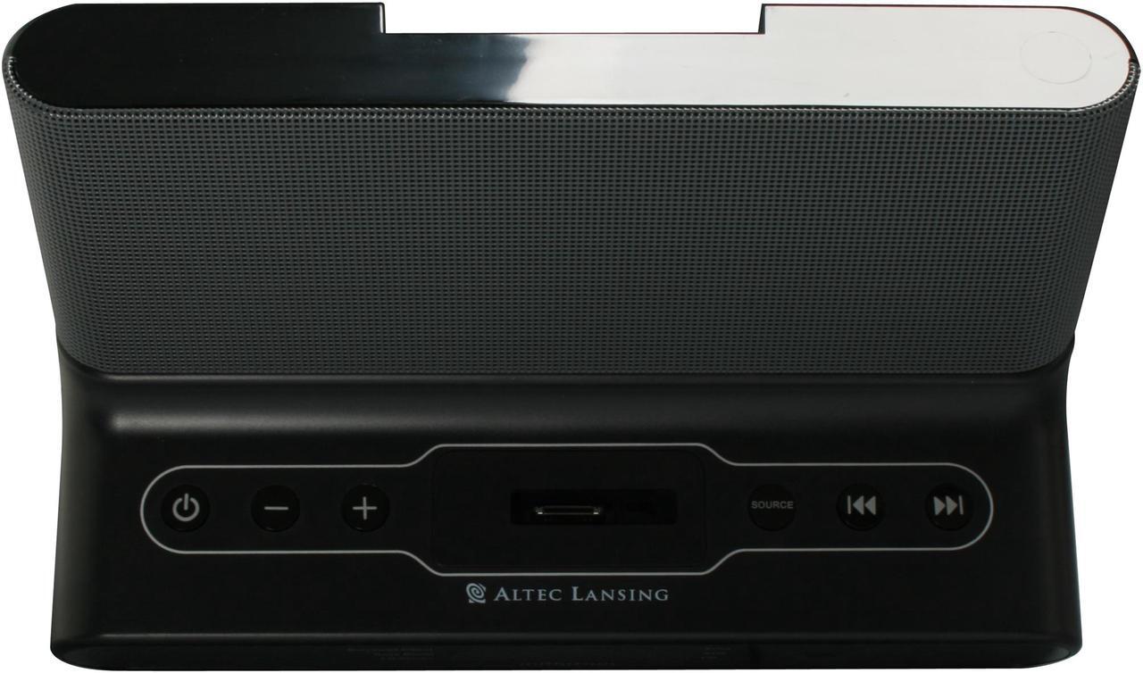 Alt view image 7 of 8 - Altec Lansing inMotion im414 ZUNE Speaker Dock with FM Radio