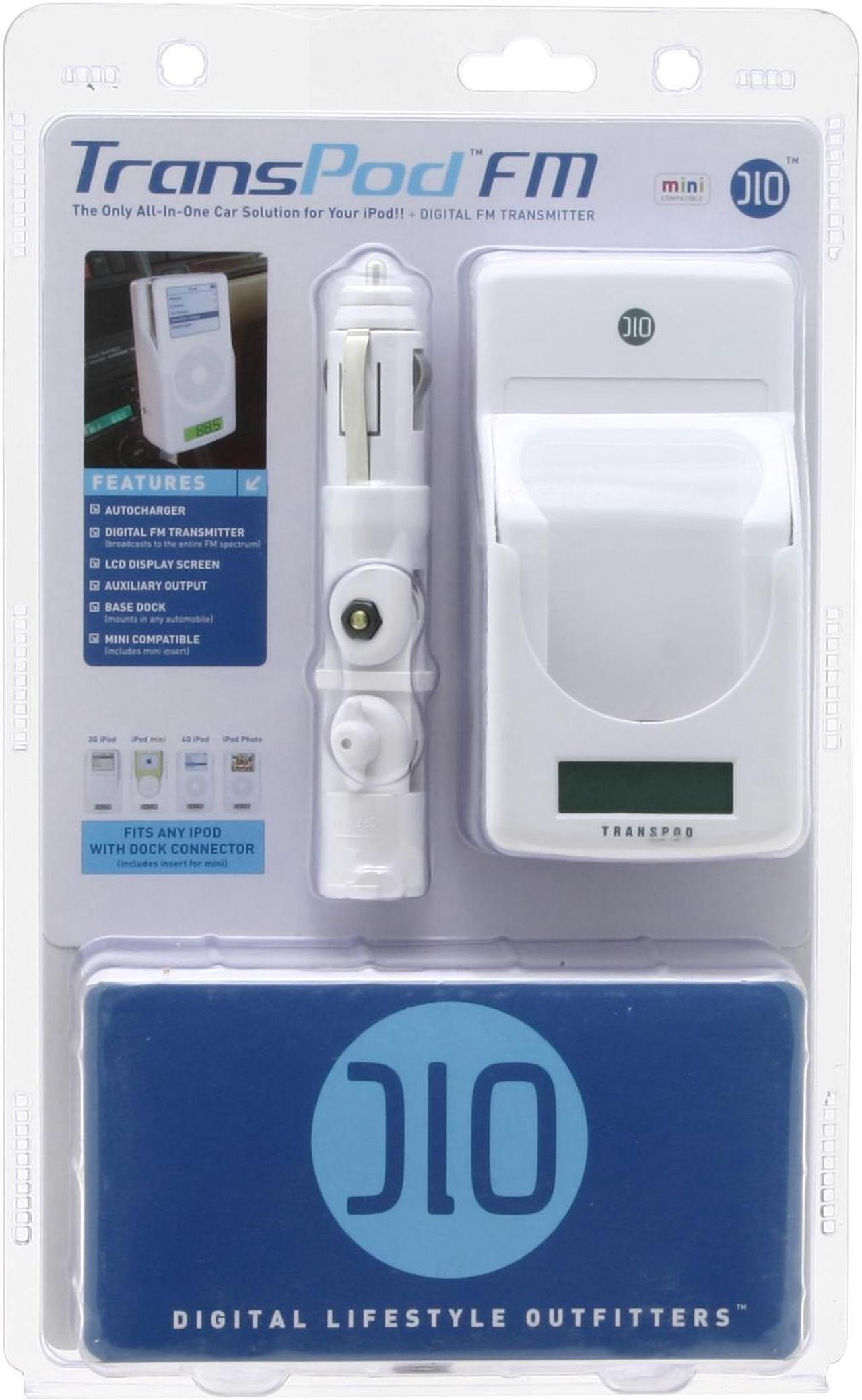 Main image of DLO TransPod FM All-in-one Car Solution for iPod and iPod mini Model 009-2002