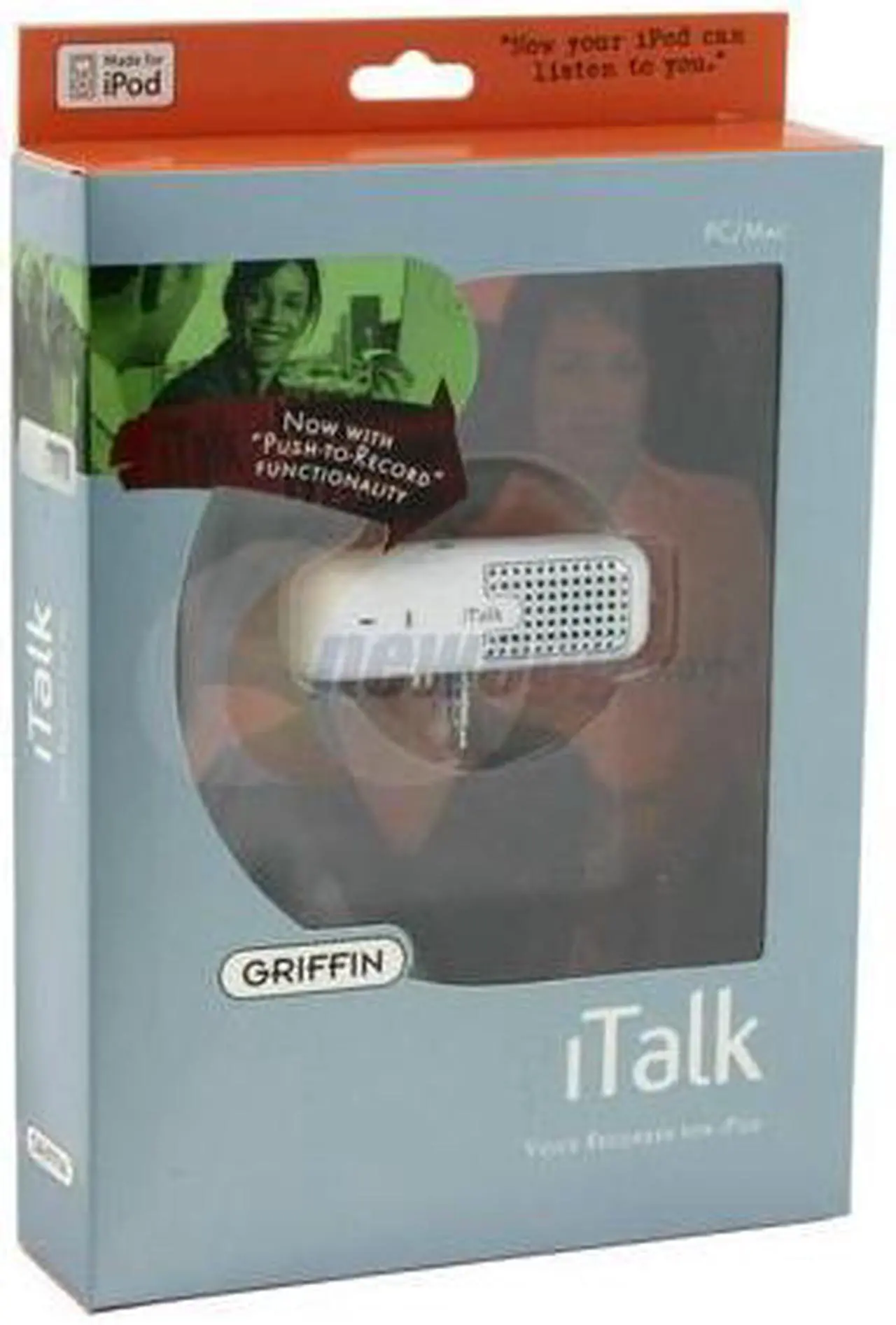 Alt view image 4 of 4 - GRIFFIN iTalk - iPod Voice Recorder Model 4020-TALK