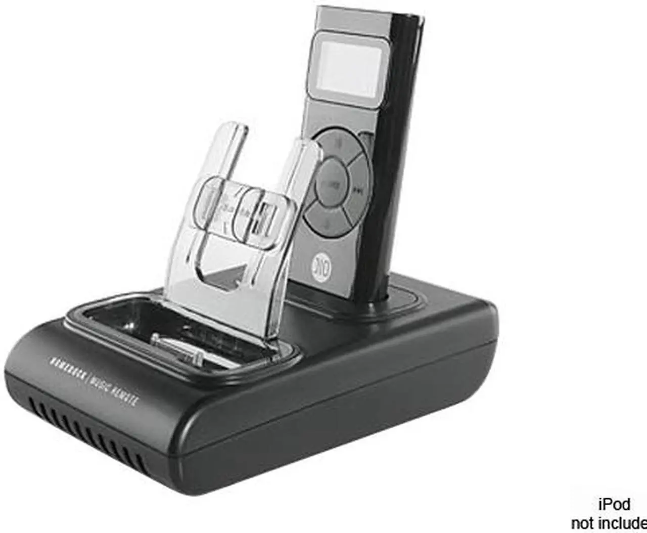 Main image of DLO HomeDock Music Remote Music Display Remote + Charging Dock for iPod Model 006-1000
