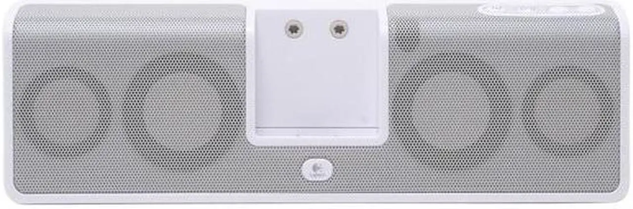 Alt view image 2 of 7 - Logitech Portable Speakers for iPod White Model mm50