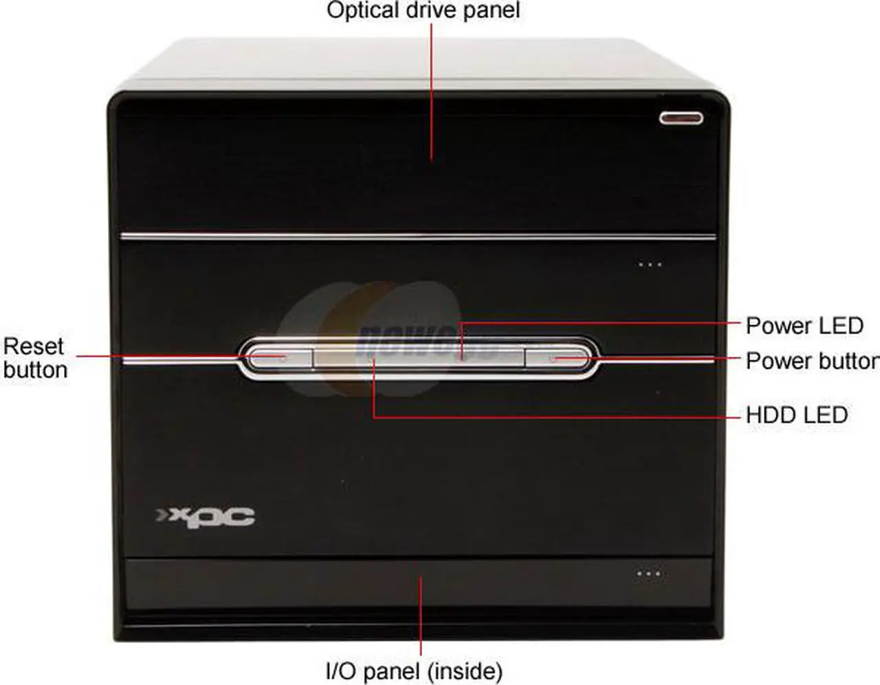 Alt view image 3 of 15 - Shuttle XPC SN21G5 AMD Socket 939 NVIDIA GeForce 6100 Barebone