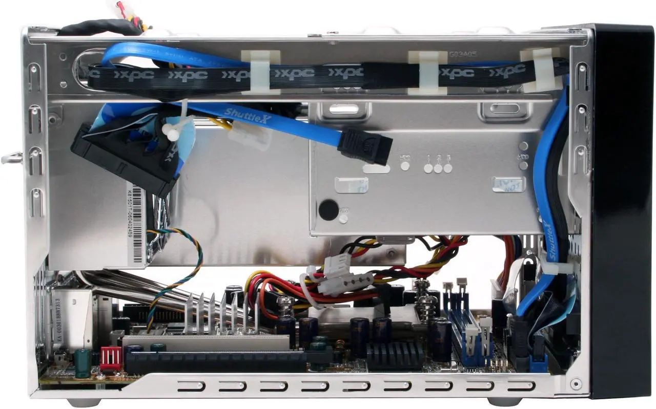 Alt view image 8 of 15 - Shuttle XPC SN21G5 AMD Socket 939 NVIDIA GeForce 6100 Barebone