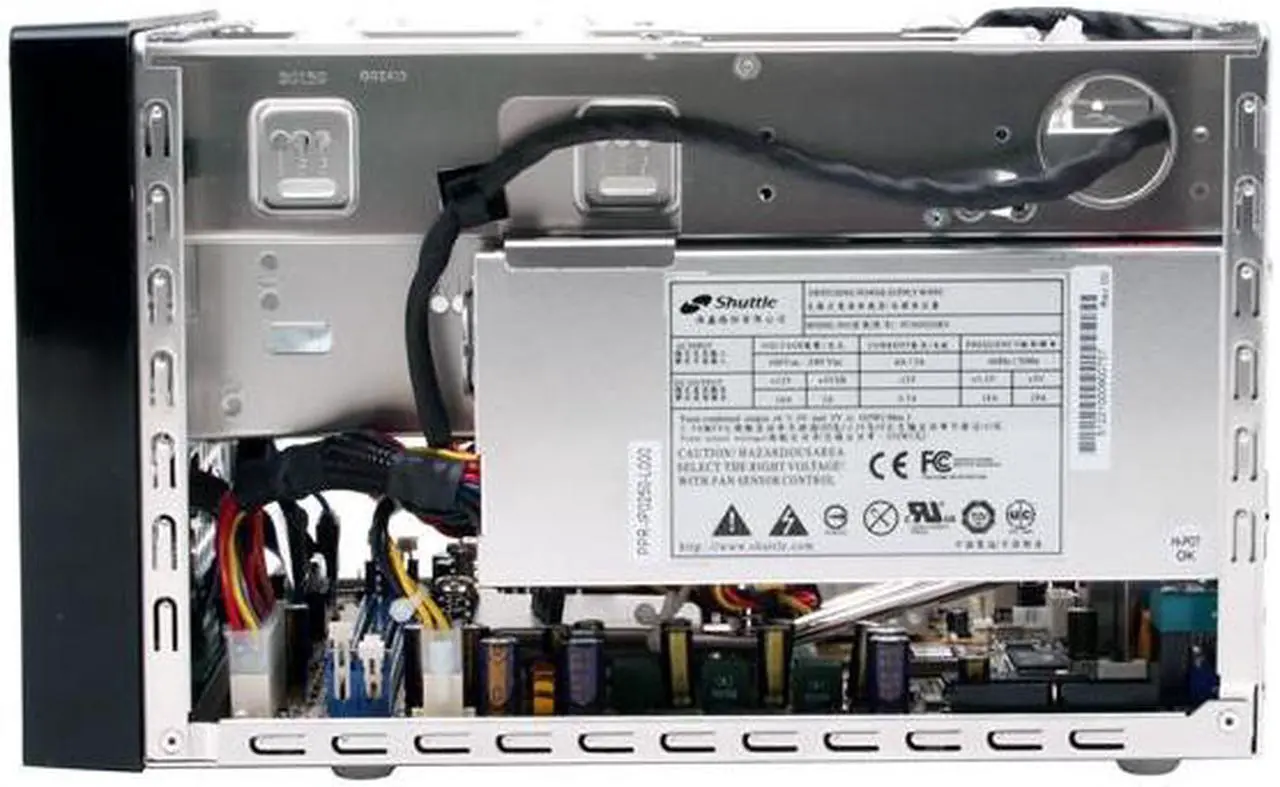 Alt view image 9 of 15 - Shuttle XPC SN21G5 AMD Socket 939 NVIDIA GeForce 6100 Barebone