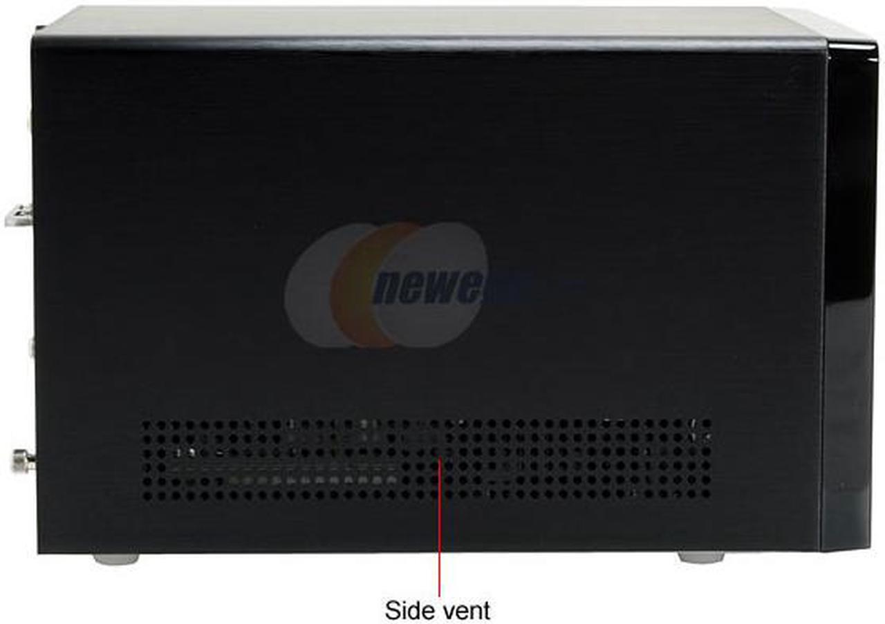 Alt view image 5 of 12 - Shuttle SD30G2B Intel Socket T(LGA775) Intel 945GC 65nm Small Form Factor Black XPC Barebone