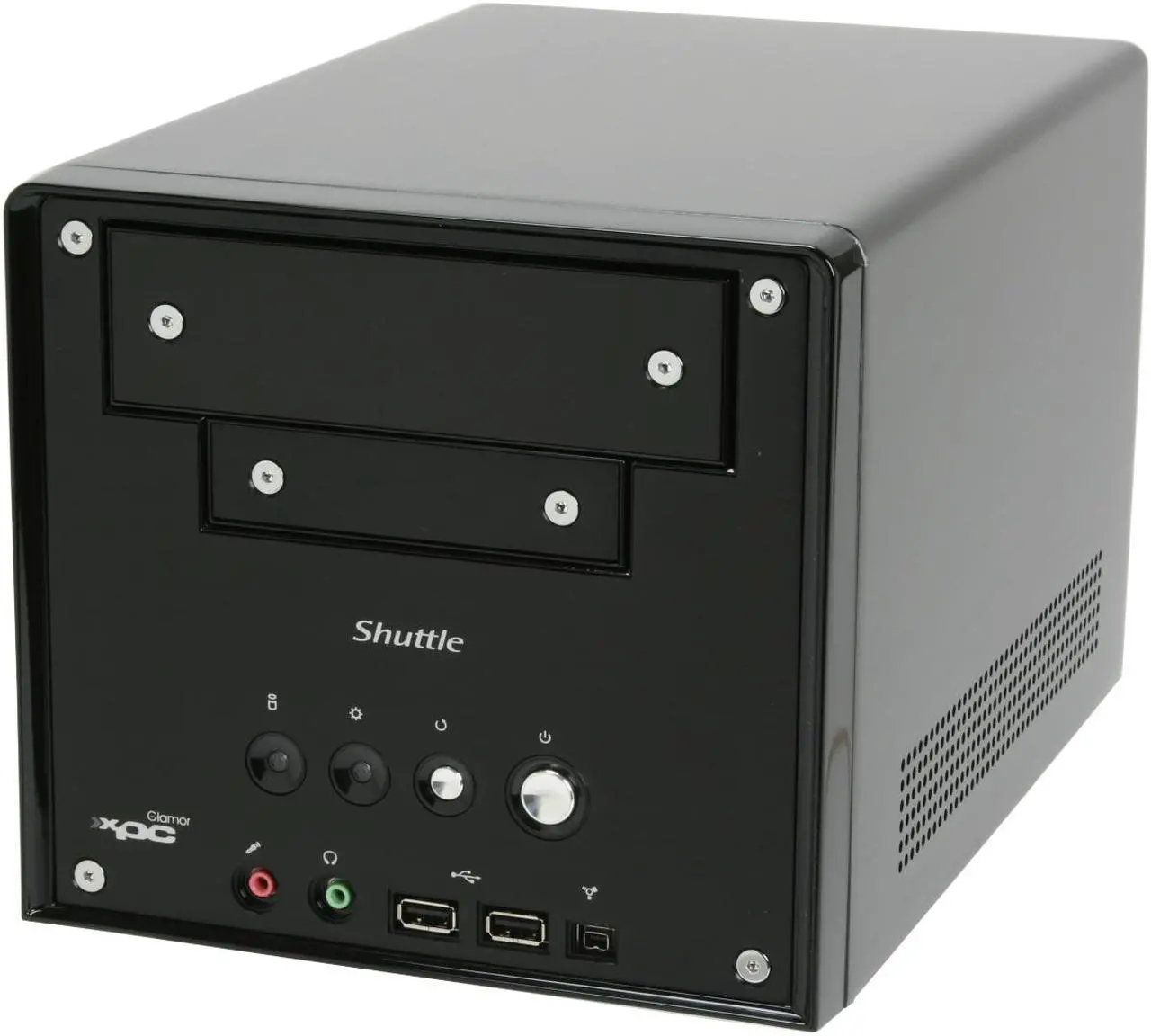 Alt view image 2 of 13 - Shuttle SG31G2 Intel Socket T(LGA775) Intel G31 glamor small form factor Black XPC Barebone