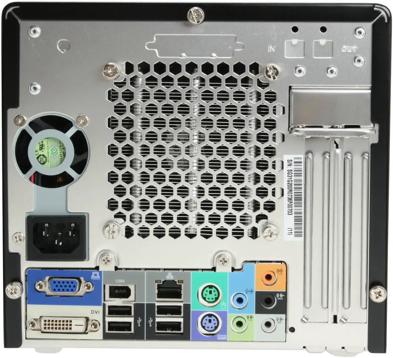 Alt view image 6 of 13 - Shuttle SG31G2 Intel Socket T(LGA775) Intel G31 glamor small form factor Black XPC Barebone