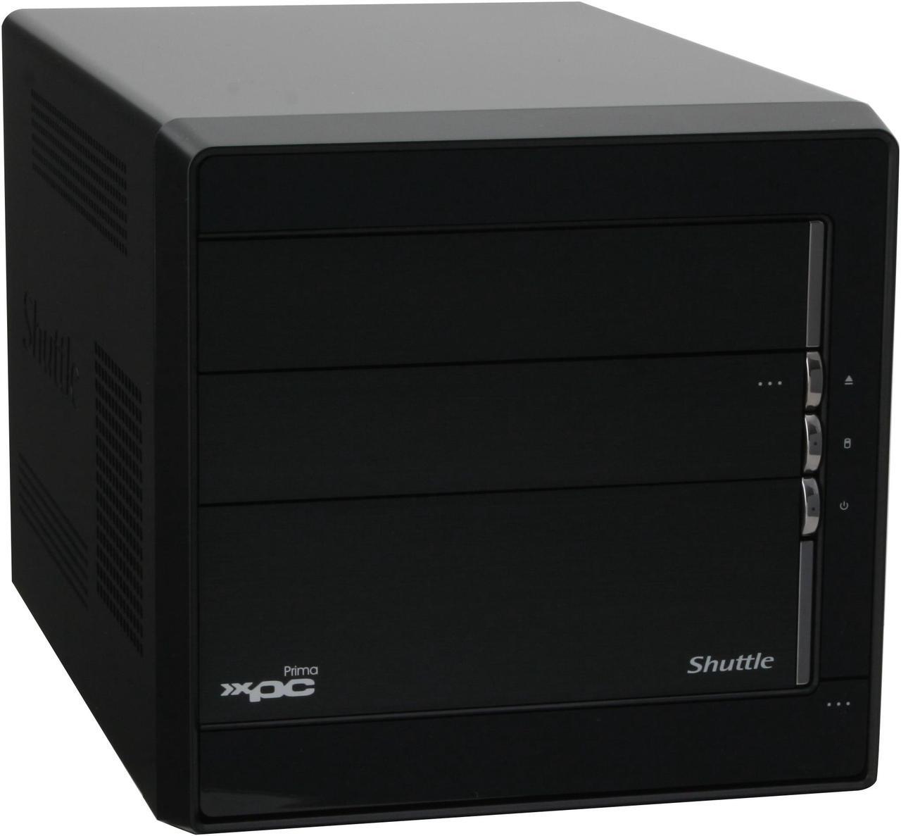 Alt view image 3 of 10 - Shuttle SP35P2-Pro Intel Socket T(LGA775) Intel P35 prima small form factor  fingerprint recognition wireless black XPC Barebone