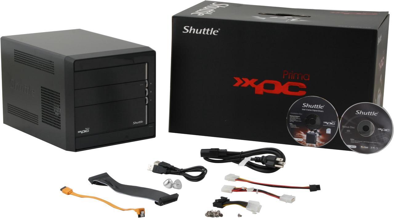 Alt view image 10 of 10 - Shuttle SP35P2-Pro Intel Socket T(LGA775) Intel P35 prima small form factor  fingerprint recognition wireless black XPC Barebone