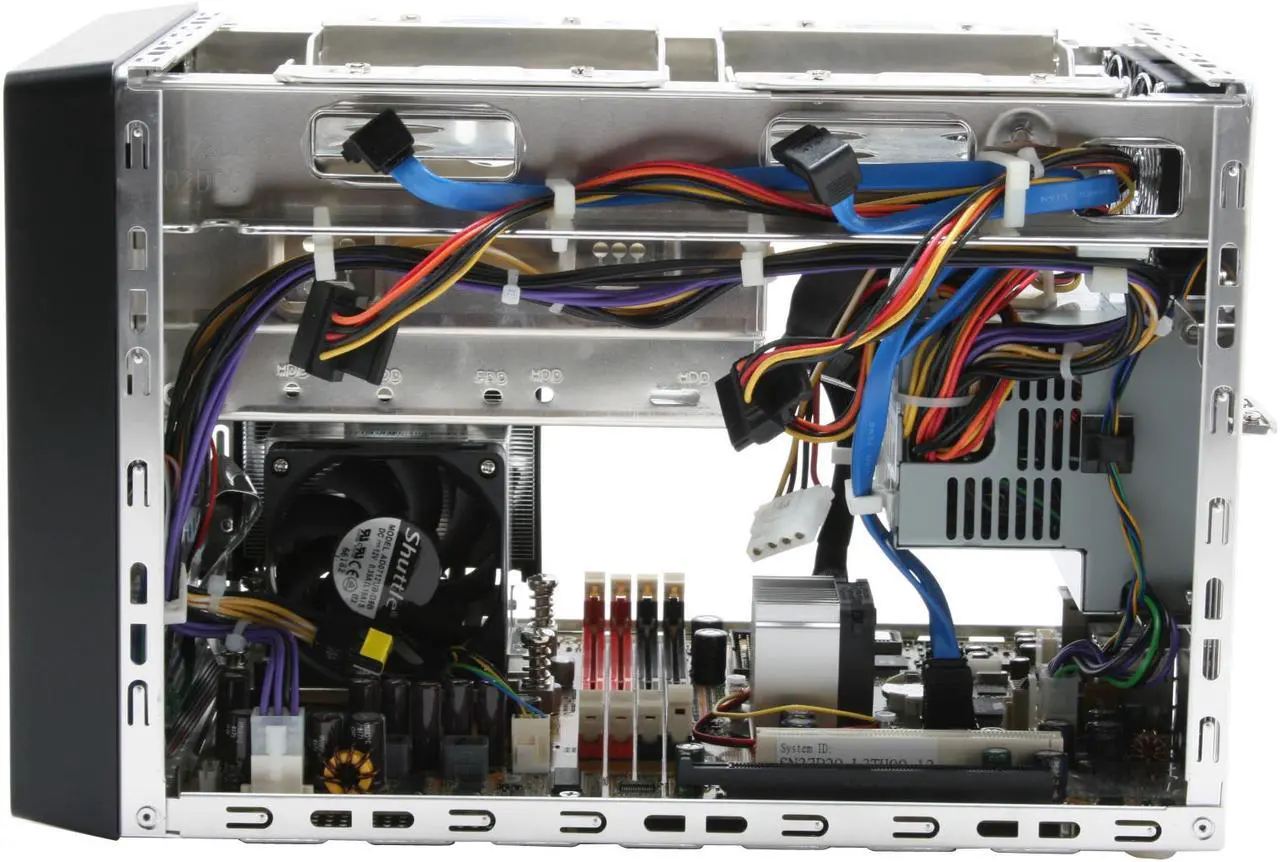 Alt view image 8 of 15 - Shuttle XPC SN27P2 AMD Socket AM2 NVIDIA nForce 570 Ultra Barebone