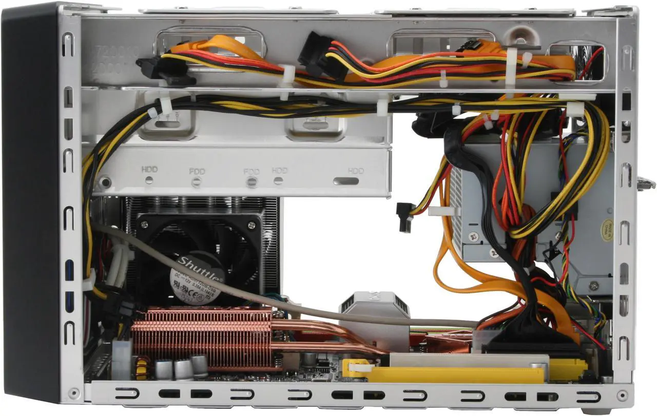 Alt view image 8 of 12 - Shuttle SP35P2-Pro Intel Socket T(LGA775) Intel P35 XPC Barebone