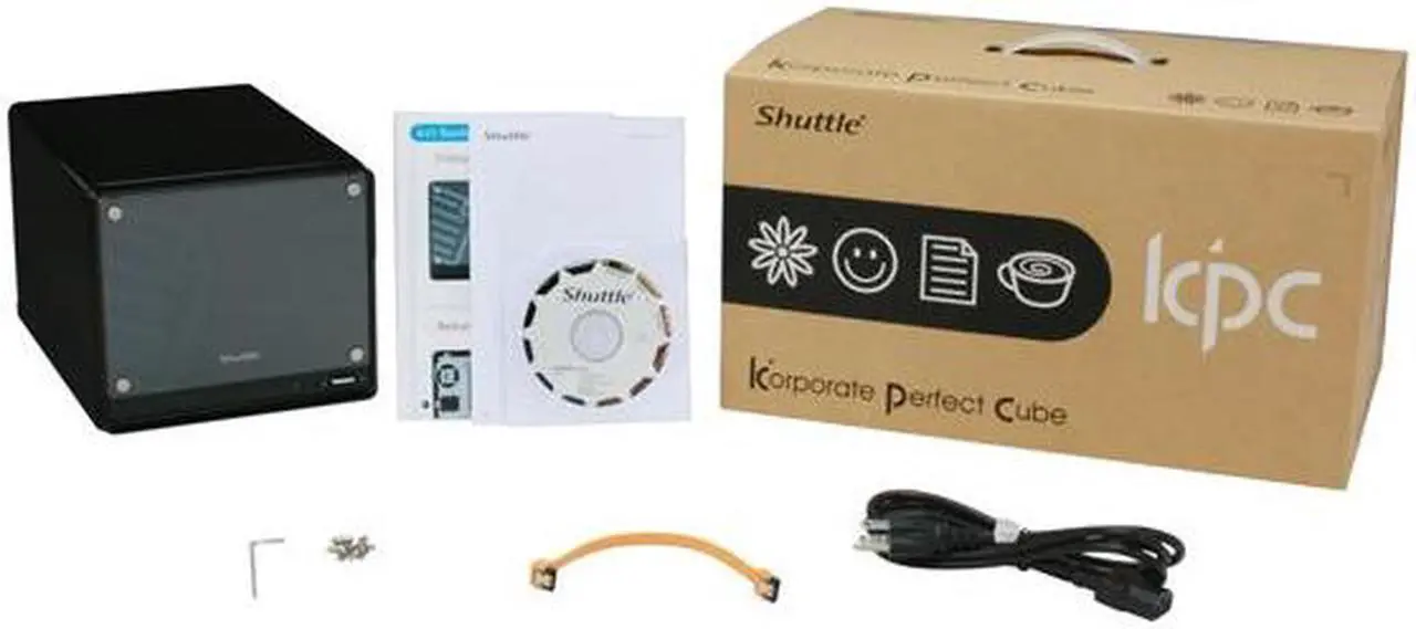 Alt view image 10 of 10 - Shuttle KPC K45-Black Intel Socket T(LGA775) Intel 945GC KPC Barebone