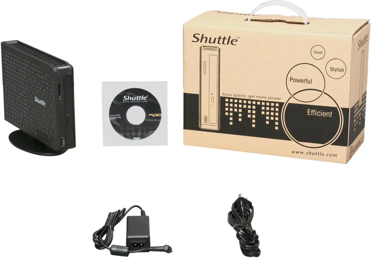 Alt view image 5 of 5 - Shuttle XS35GT-804 Intel NM10 1 x HDMI Barebone