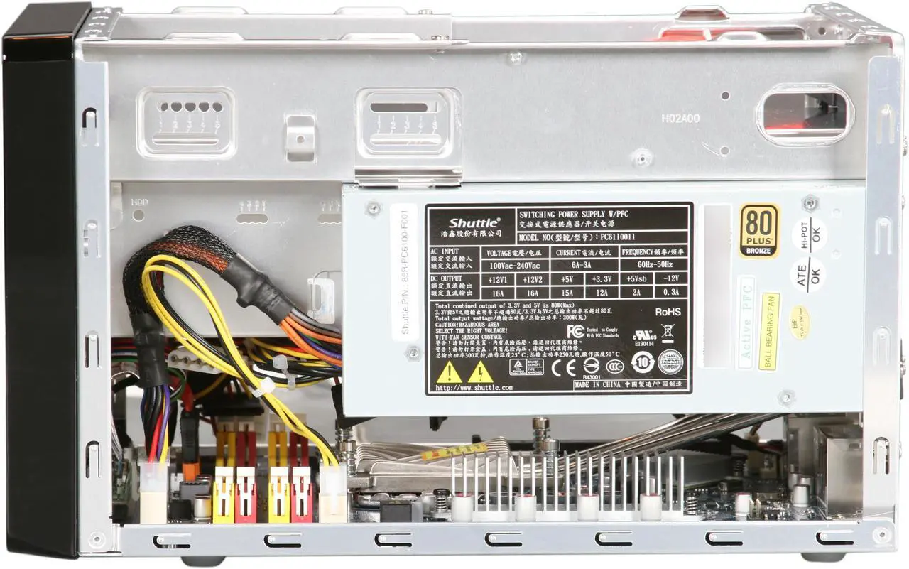 Alt view image 6 of 8 - Shuttle SH67H3 Intel Socket H2(LGA1155) Intel H67 1 x HDMI XPC  Barebone