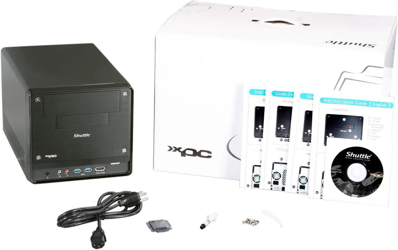 Alt view image 8 of 8 - Shuttle SH67H3 Intel Socket H2(LGA1155) Intel H67 1 x HDMI XPC  Barebone