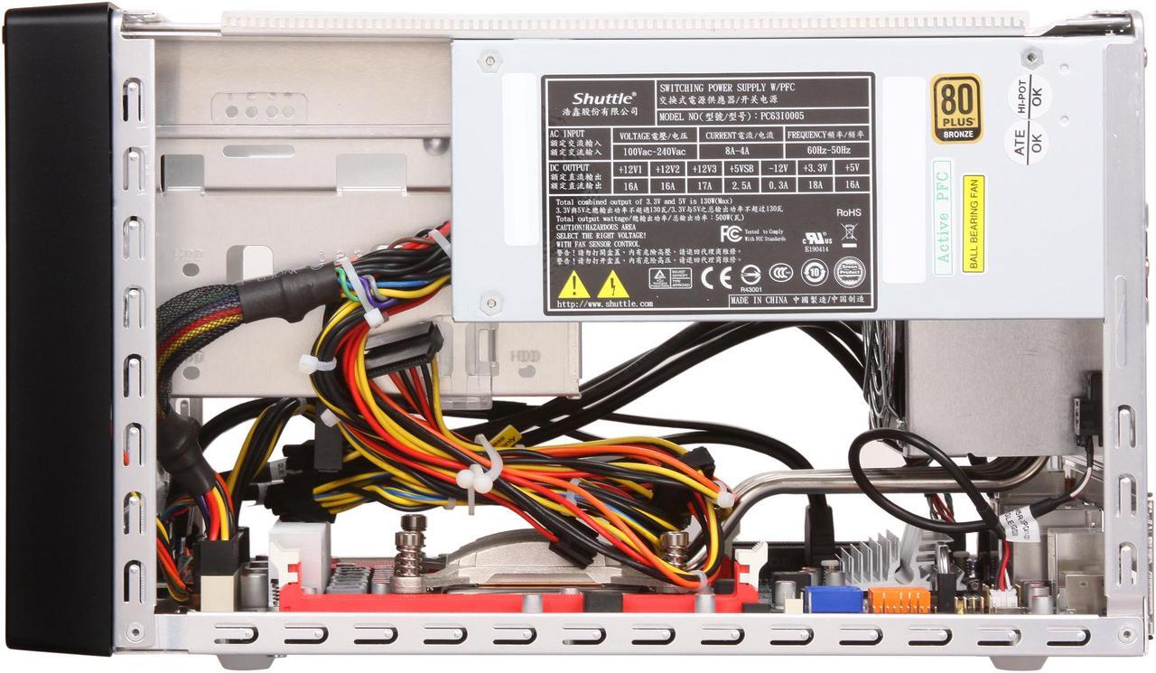 Alt view image 6 of 8 - Shuttle SX79R5 Intel Socket LGA2011 Intel X79 Barebone