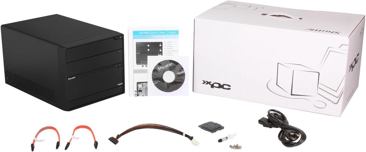 Alt view image 8 of 8 - Shuttle SX79R5 Intel Socket LGA2011 Intel X79 Barebone