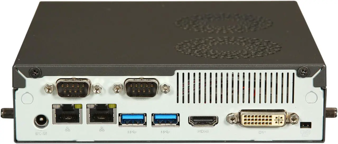 Alt view image 3 of 7 - Shuttle DS61 Intel H61 Black Mini / Booksize Barebone System