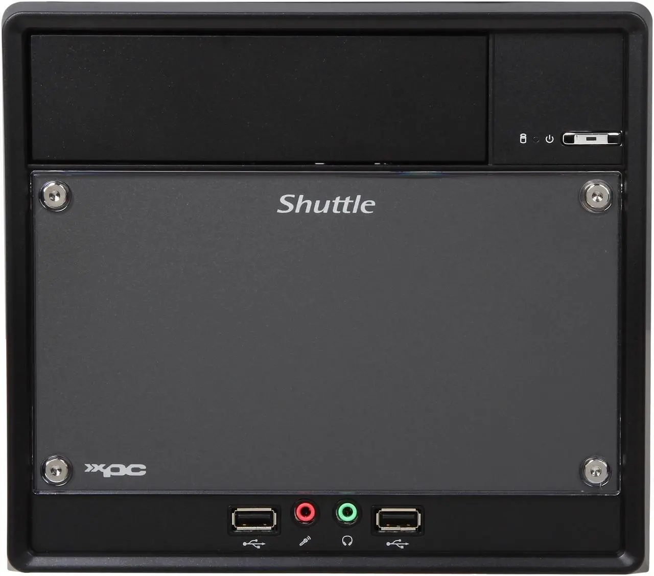 Alt view image 3 of 5 - Shuttle SH81R4 Intel Socket LGA1150 Intel H81 Black Mini / Booksize Barebone System