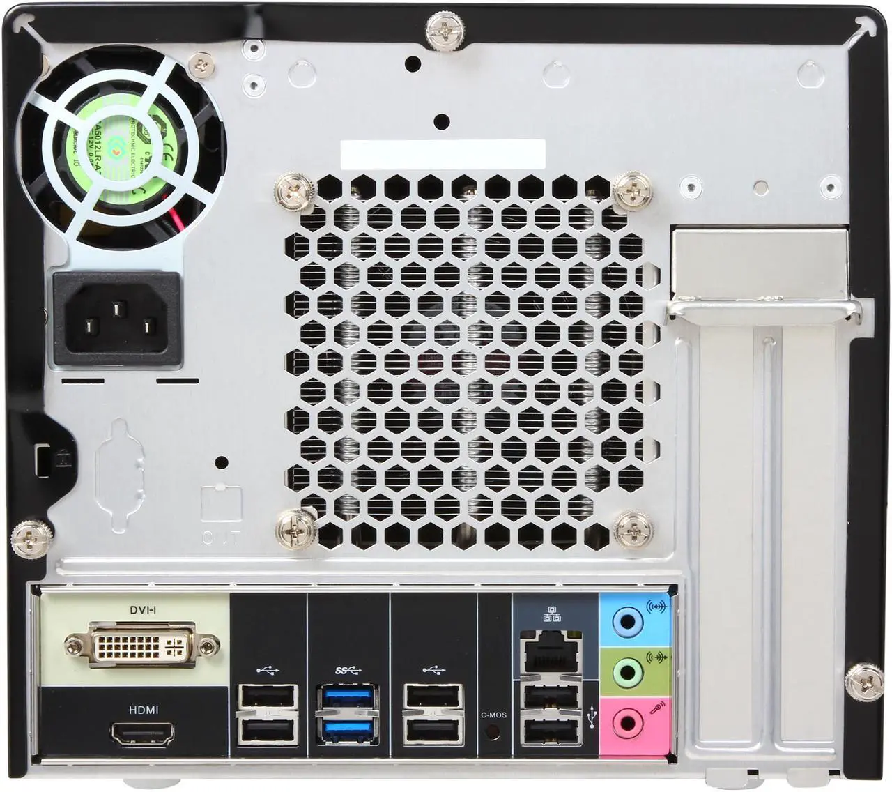 Alt view image 4 of 5 - Shuttle SH81R4 Intel Socket LGA1150 Intel H81 Black Mini / Booksize Barebone System