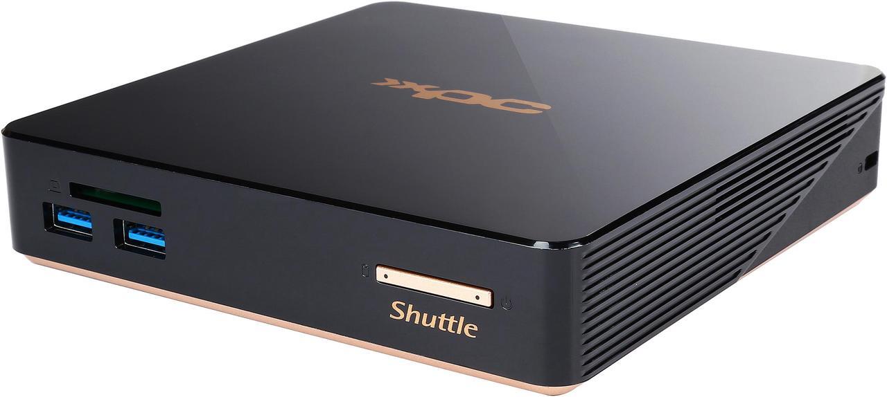 Main image of Shuttle NC01U3 Black Mini / Booksize Barebone System