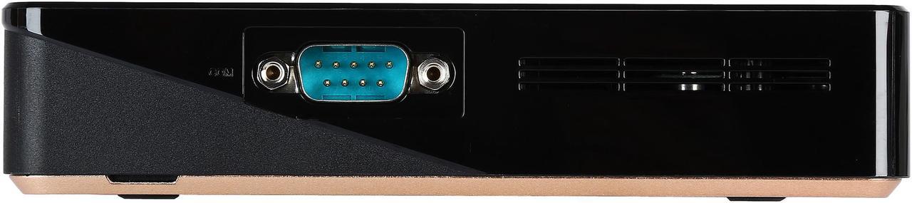 Alt view image 3 of 7 - Shuttle NC01U3 Black Mini / Booksize Barebone System