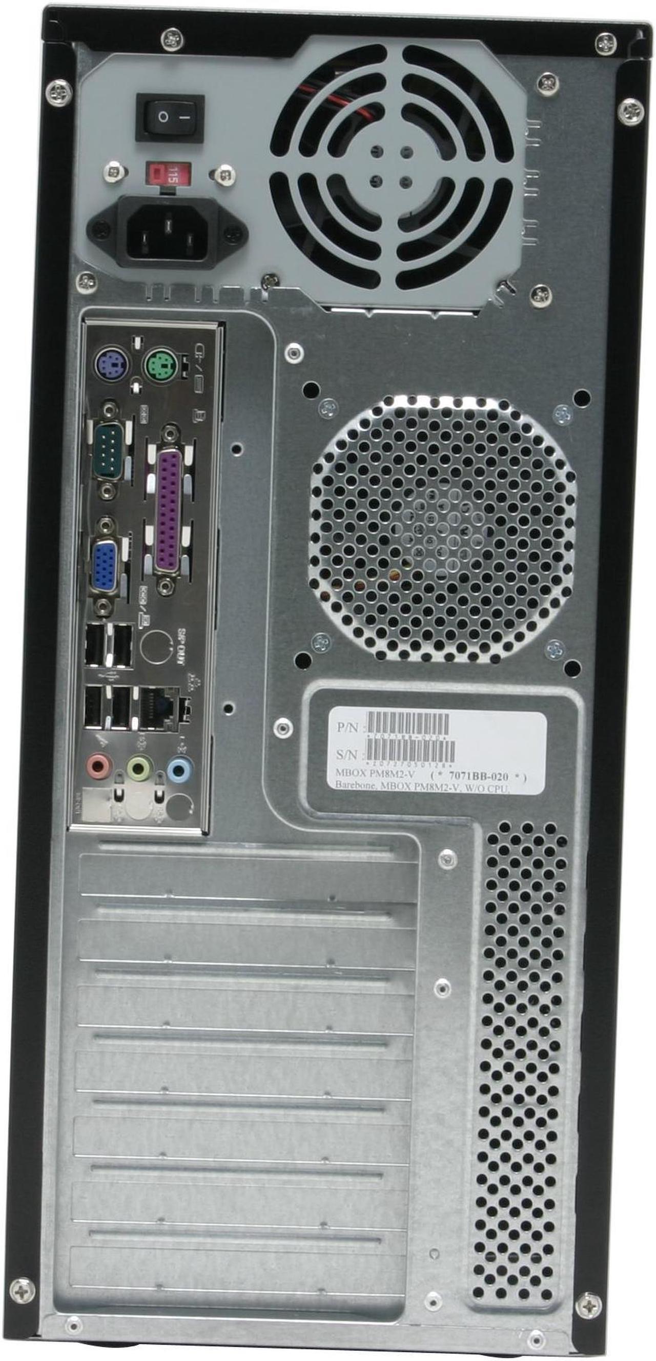Alt view image 6 of 11 - MSI MBOX PM8M2-V Intel Socket T(LGA775) VIA P4M800 Barebone