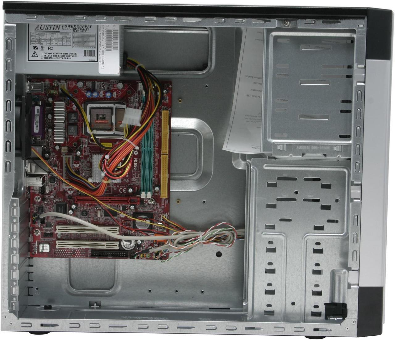 Alt view image 8 of 11 - MSI MBOX PM8M2-V Intel Socket T(LGA775) VIA P4M800 Barebone