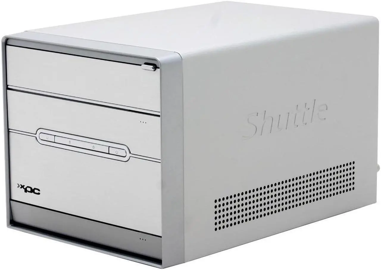 Alt view image 4 of 13 - Shuttle ST20G5 AMD Socket 939 ATI XPRESS 200 Barebone