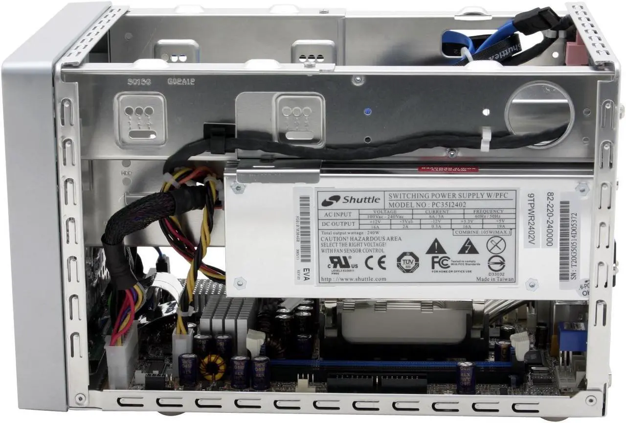 Alt view image 10 of 13 - Shuttle ST20G5 AMD Socket 939 ATI XPRESS 200 Barebone