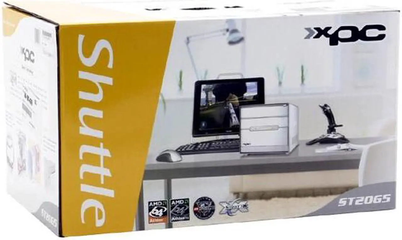 Alt view image 13 of 13 - Shuttle ST20G5 AMD Socket 939 ATI XPRESS 200 Barebone