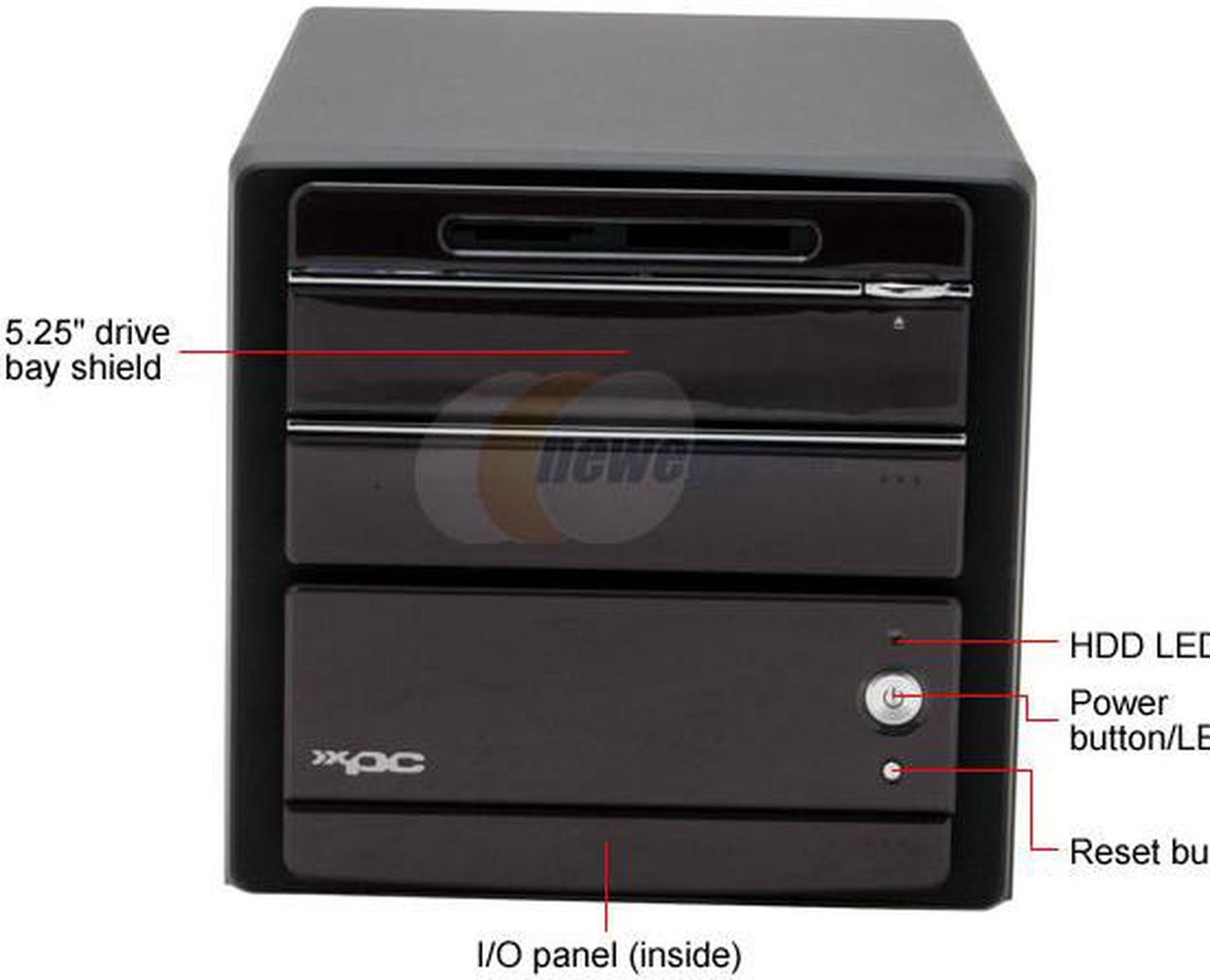Alt view image 3 of 14 - Shuttle XPC SN26-P1-BK-V1 AMD Socket 939 NVIDIA nForce4 SLI Barebone