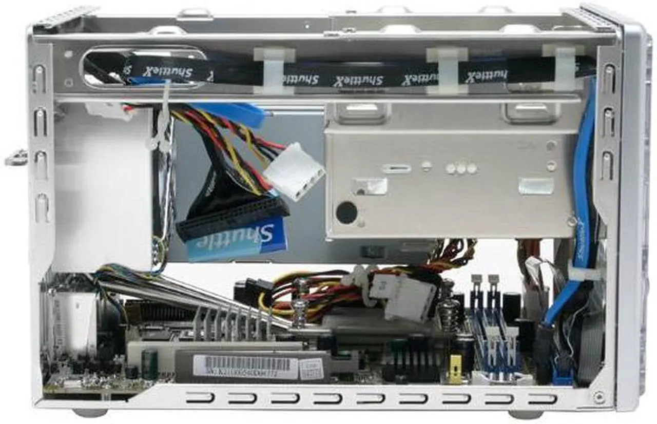 Alt view image 4 of 9 - Shuttle SK21-G1-SV-V1 AMD Socket 754 VIA K8M800 Barebone