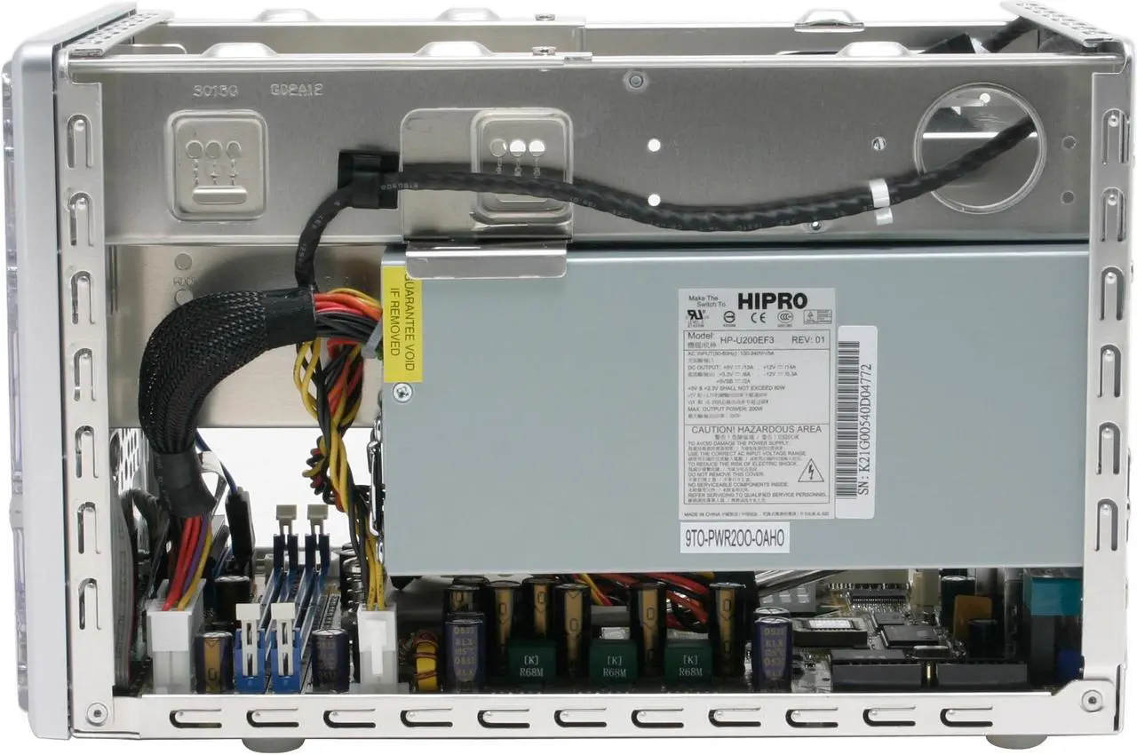 Alt view image 5 of 9 - Shuttle SK21-G1-SV-V1 AMD Socket 754 VIA K8M800 Barebone