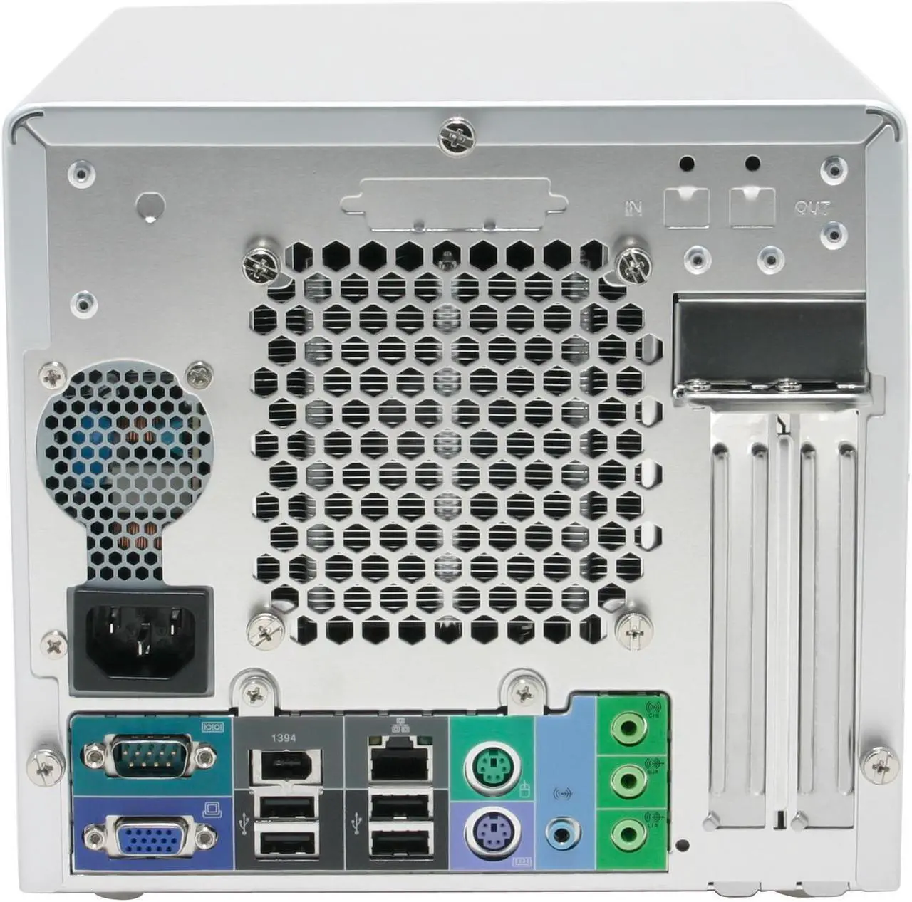 Alt view image 6 of 9 - Shuttle SK21-G1-SV-V1 AMD Socket 754 VIA K8M800 Barebone