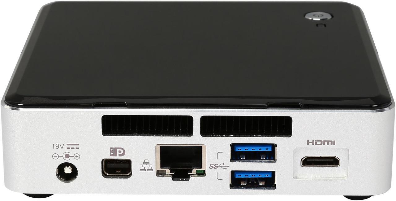 Alt view image 7 of 10 - Intel NUC NUC5i3RYK, USB 3.0, Supports M.2 SSD card, Intel HD Graphics 5500, Mini HDMI, Mini DisplayPort