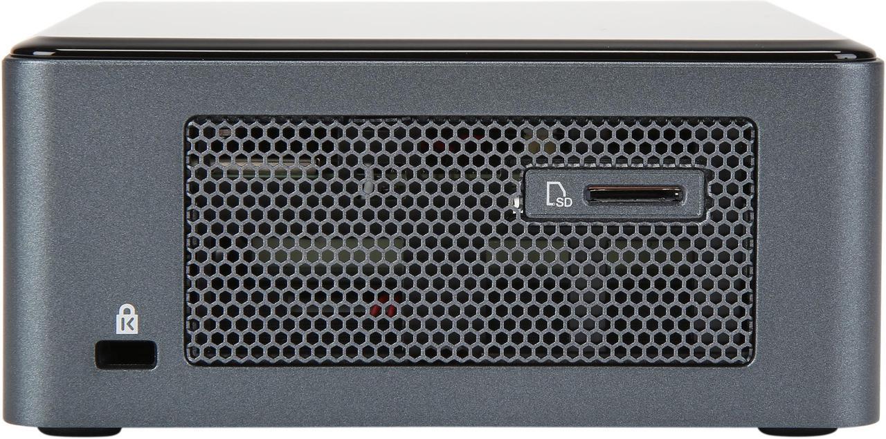 Alt view image 6 of 11 - Intel NUC (Next Unit of Computing) BOXNUC8i7BEH1 Intel i7 Quad Core Black Mini / Booksize Barebone System