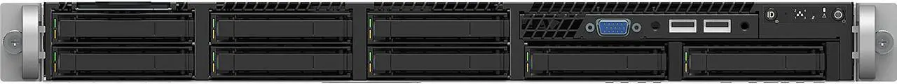 Alt view image 2 of 2 - Intel Server System R1208WFTYSR Barebone System - 1U Rack-mountable - Intel C624 Chipset - 2 x Processor Support