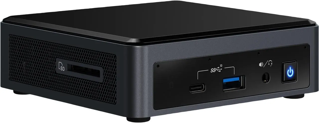 Main image of Intel NUC 10 BXNUC10I7FNK1 10th Generation Intel Core i7-10710U Supports up to 3 Displays 5 USB Ports Mini / Booksize Barebone System