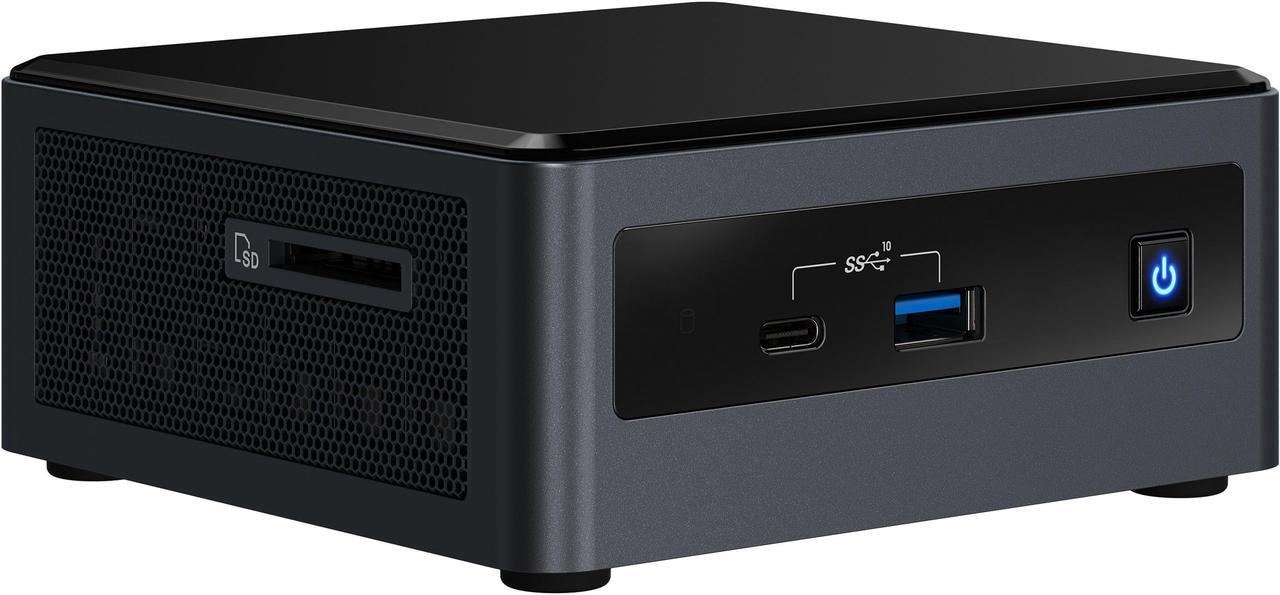 Intel NUC 10 BXNUC10i7FNHN1 Mini / Booksize Barebone System - Intel Core i7-10710U CPU Installed -  Tall