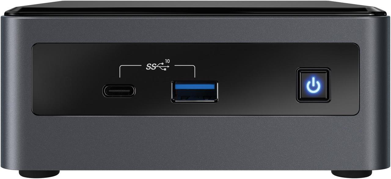 Alt view image 3 of 6 - Intel NUC 10 BXNUC10i3FNHN1 Mini / Booksize Barebone System - Intel Core i3-10110U CPU Installed -  Tall