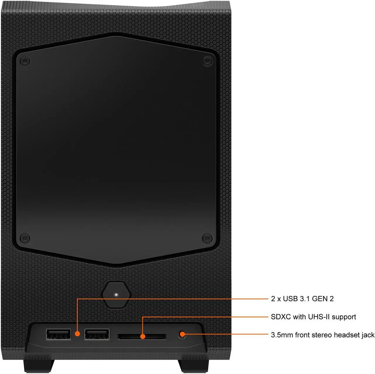 Alt view image 8 of 10 - Intel NUC 11 Extreme Kit Beast Canyon RNUC11BTMi90001 Intel Core i9-11900KB mini PC barebone supports 12'' max video card length, graphic card is not included