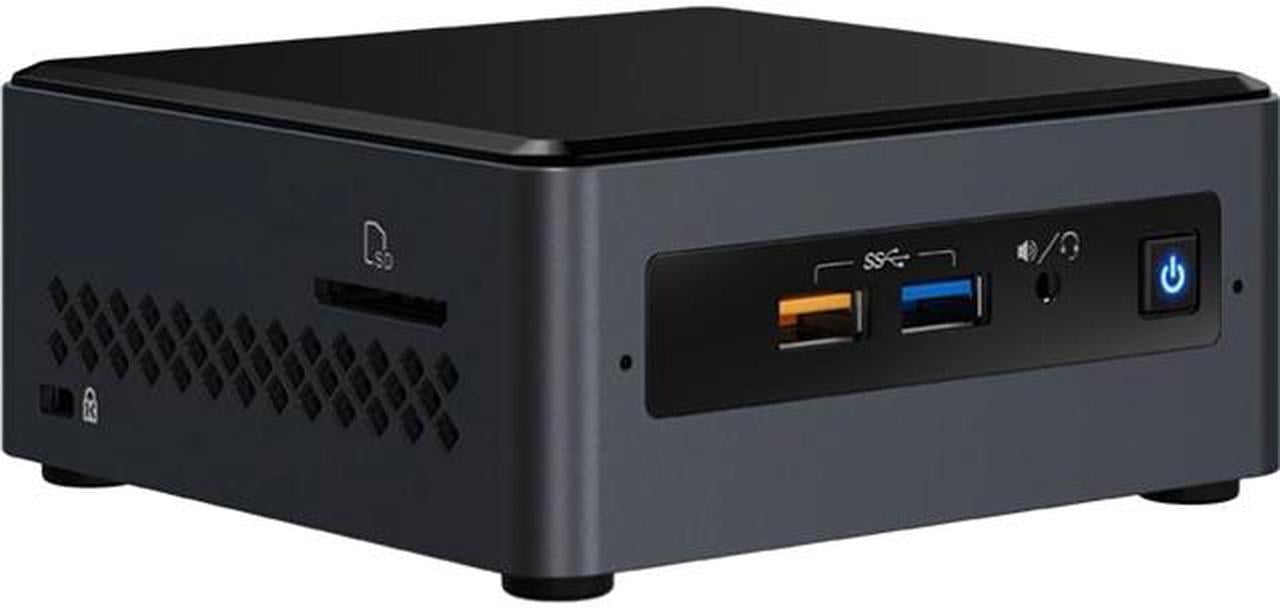 Intel NUC (Next Unit of Computing) BOXNUC7PJYHN2 Mini / Booksize Barebone System, EU Cord, w/ No Codec